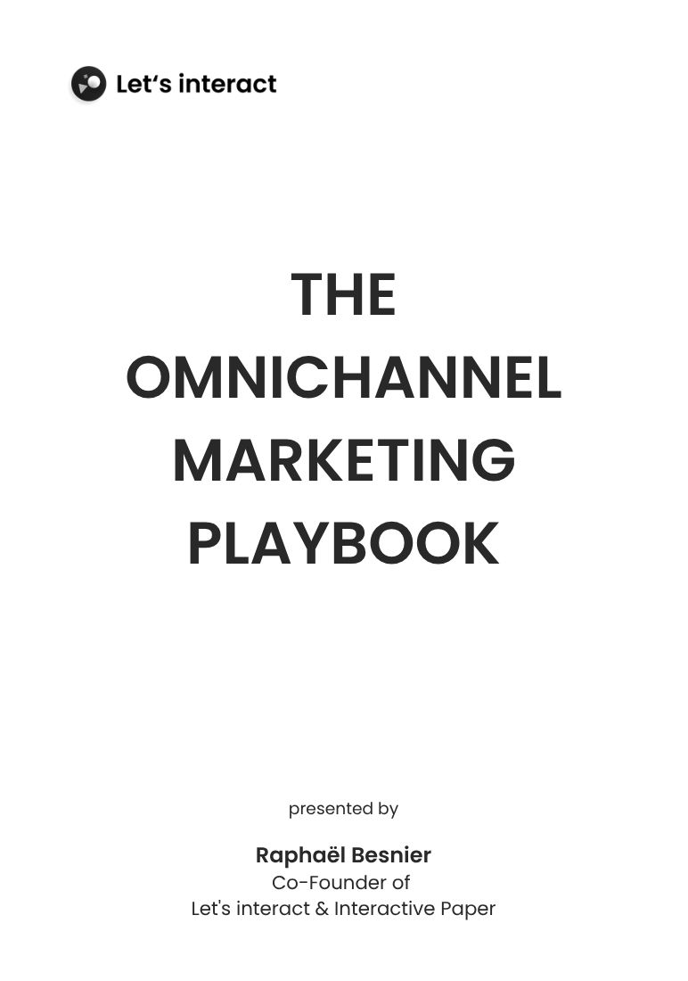 The Omnichannel Marketing Playbook cover